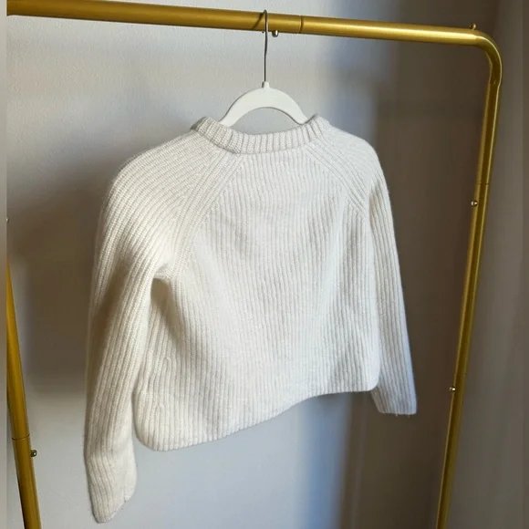 Jenni Kayne Fisherman Crewneck Cashmere Sweater - Picture 2 of 3